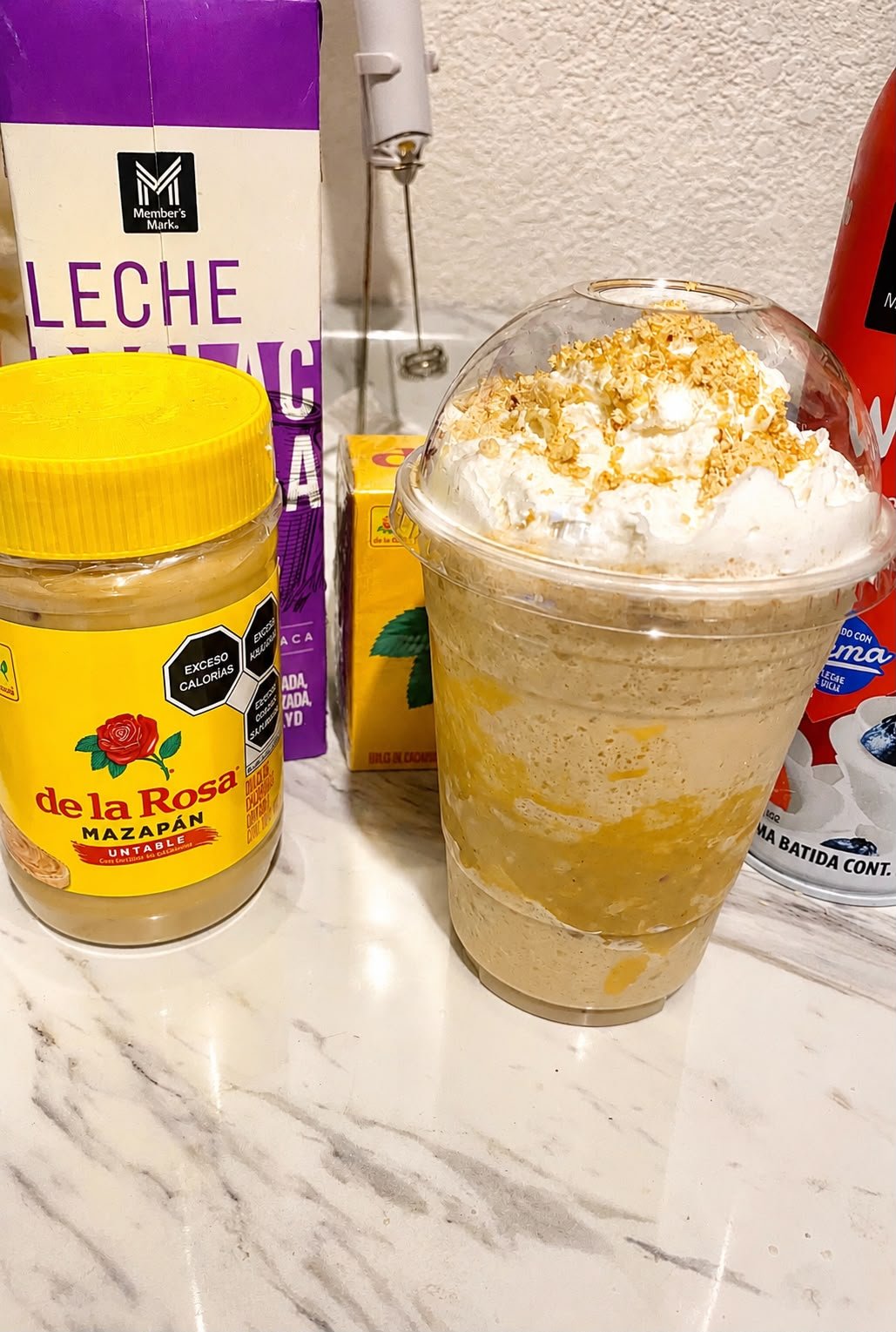 Frappé de Mazapán