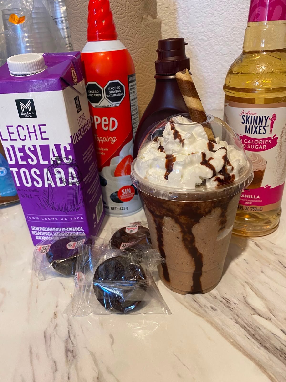 Frappé de Brownie